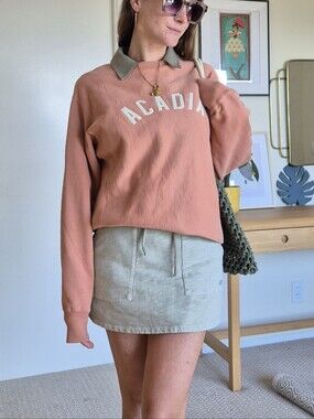 Champion Reverse Weave ACADIA Rose Dust Pullover Sweatshirt